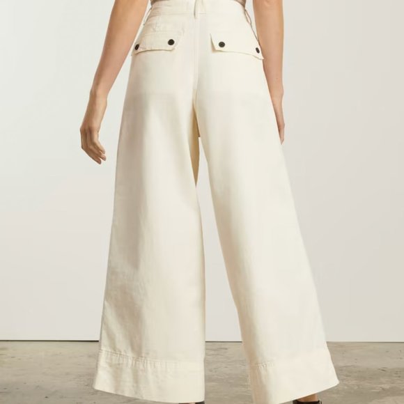 NWT Everlane The Tourist Pant Womens Size 16 Canvas - Picture 4 of 10